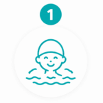 Cours de natation enfant à Dinard
