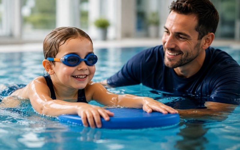Cours de natation enfant à Saint Malo et Dinard
